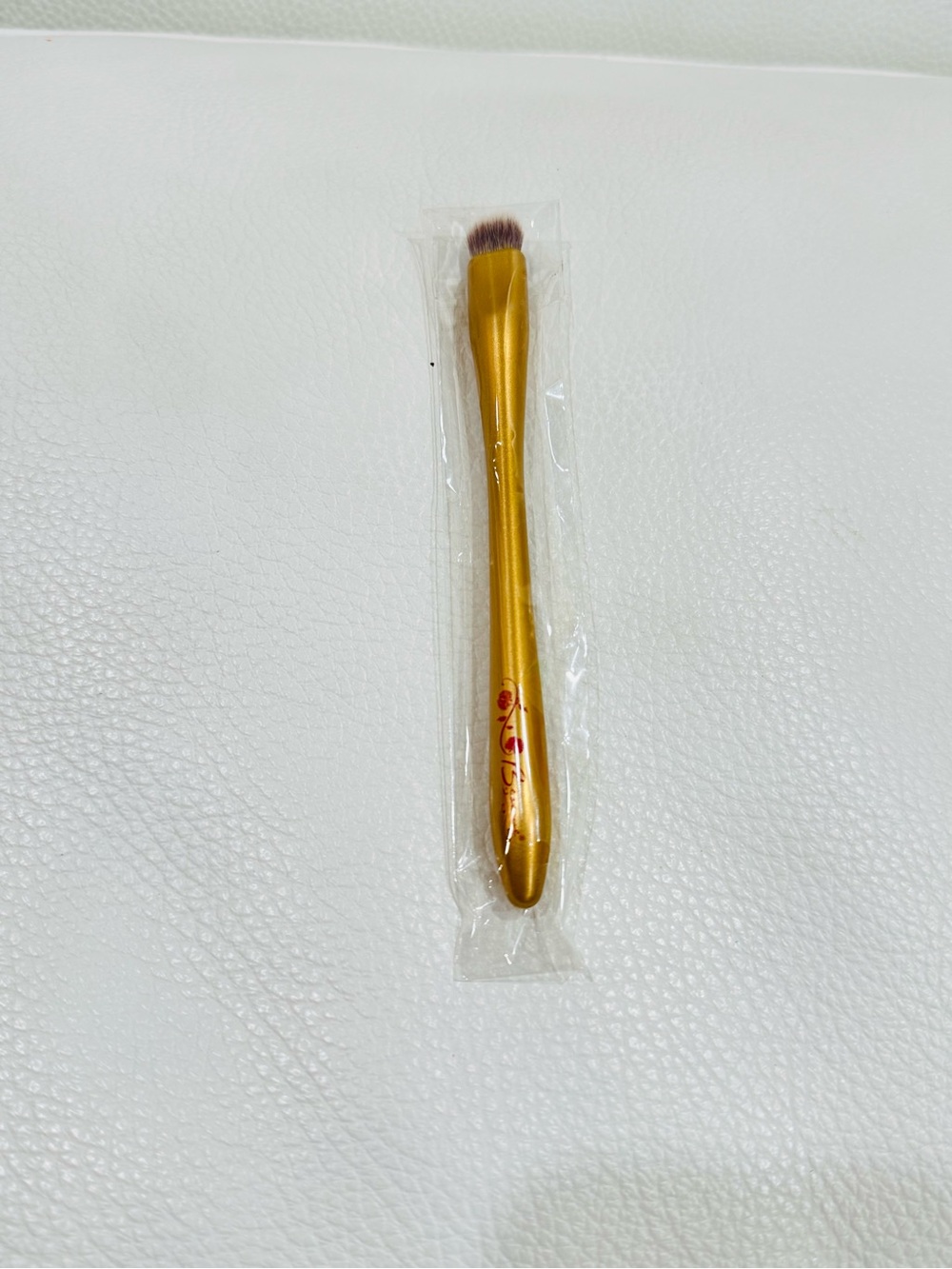 Besame cosmetics Gold Eyeshadow Brush - Soft Synthetic Bristles